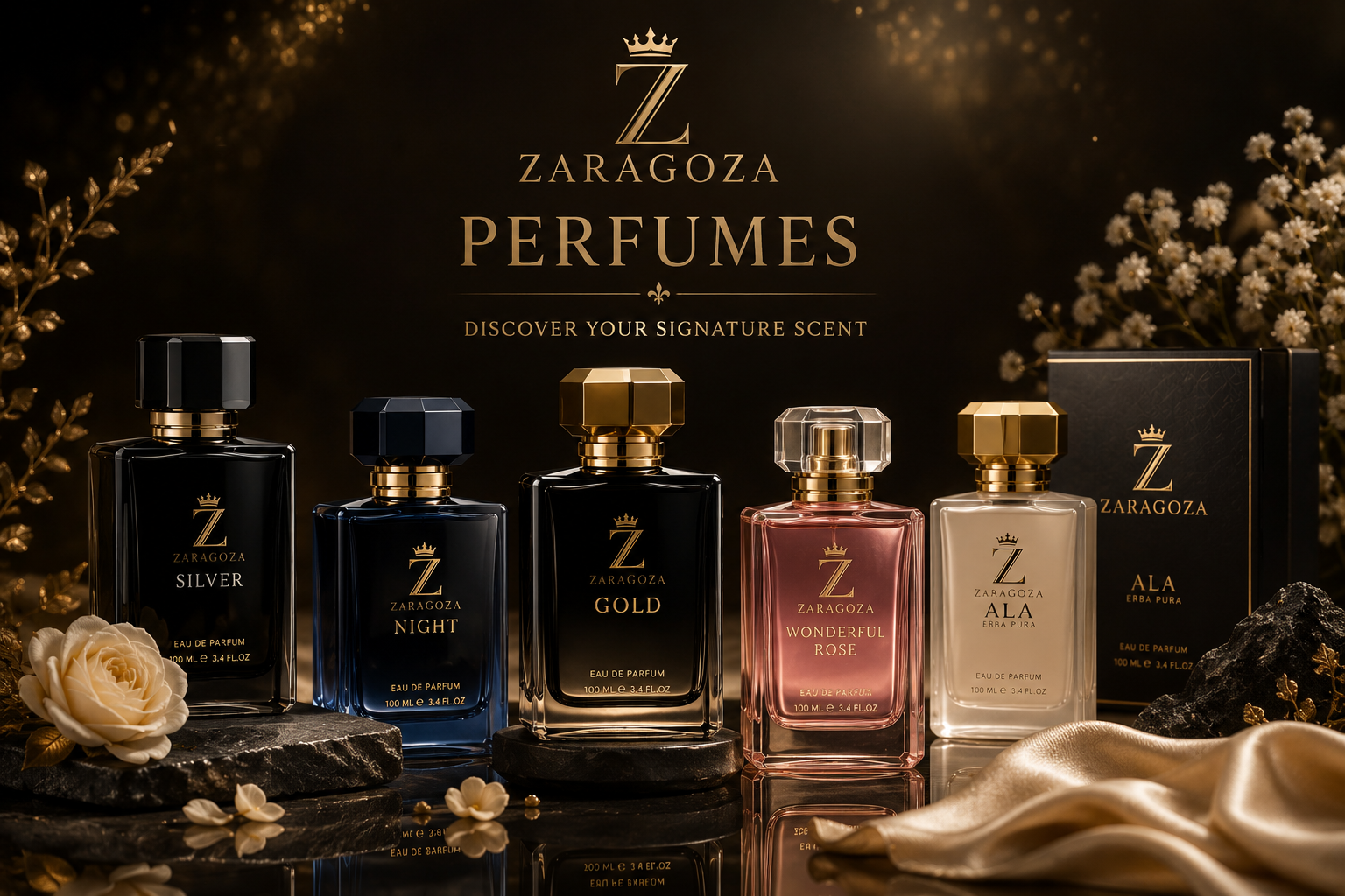 Zaragoza fragrance collection
